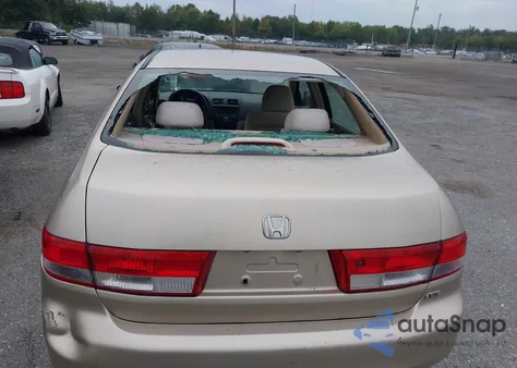 2004 Honda Accord 3.0 Lx from USA, damaged, VIN 1HGCM66344A024454